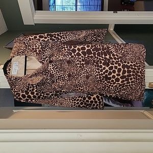 Trina Turk Giraffe Print Size 8 Jacket